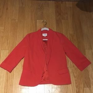 F21 Red Blazer